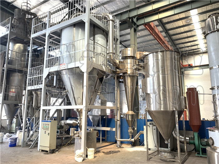 SPLG聚合噴霧流化造粒干燥機(永昌制粒,料液干燥成速溶沖劑顆粒)